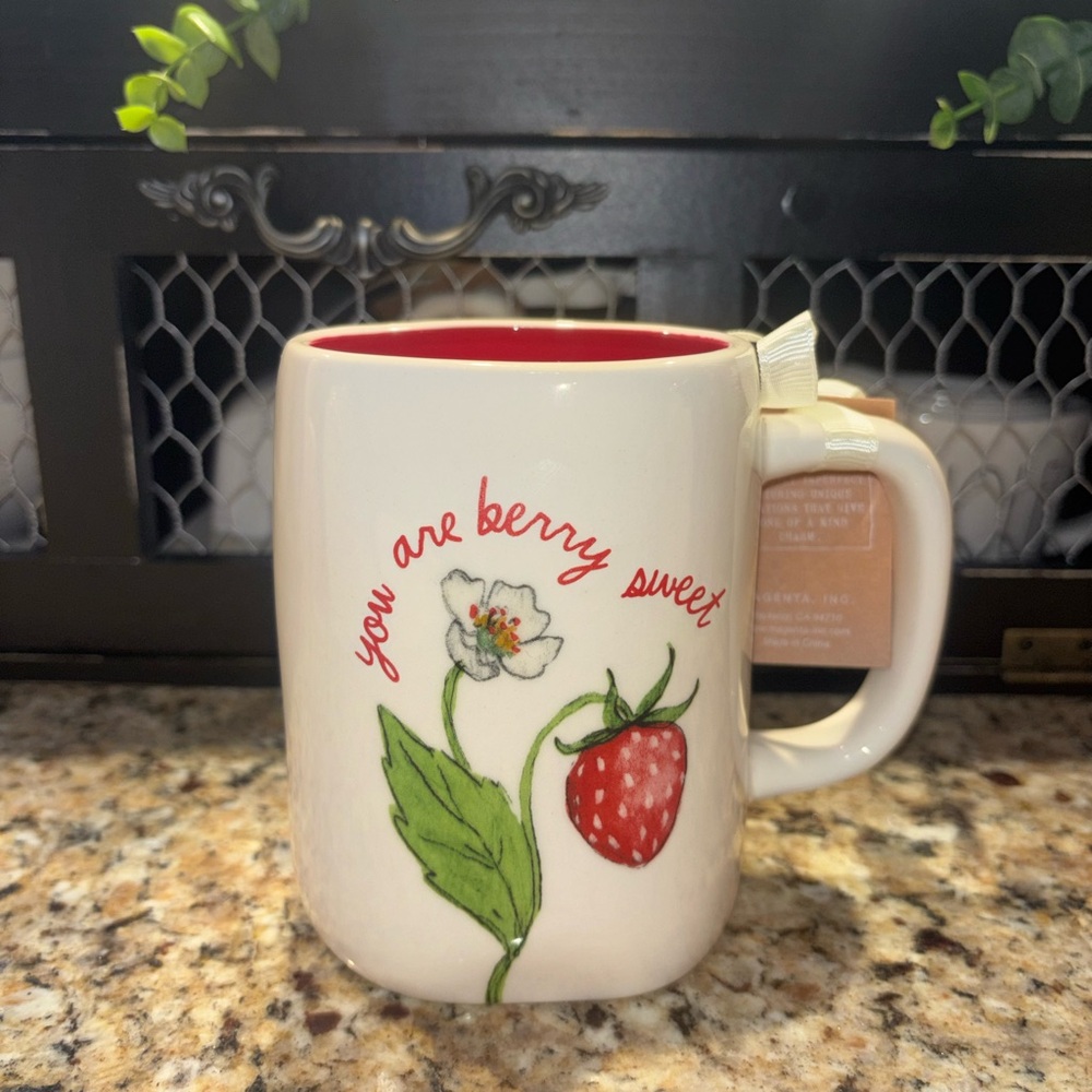 Rae Dunn “You Are Berry Sweet” Mug – NWT 🍓